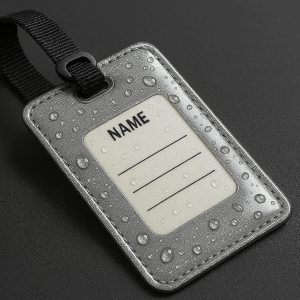 Reflective Waterproof Luggage Tag for Enhanced Visibility and Safety